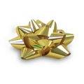 Gold Glitter Perfect Bow (4"x18 Loops, 3/4" Ribbon)